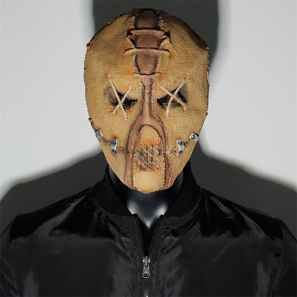 M￡scaras de festa Halloween Horror Skull Killer Mask Cosplay Scary Evil Skeleton Facle Face Face Latex M￡scaras Capace