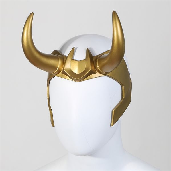 Decorazione per feste Lady Loki Horns Accessori Cosplay Sylvie Enchantress Loki Variant Crown Copricapo Carnevale di Halloween 220915