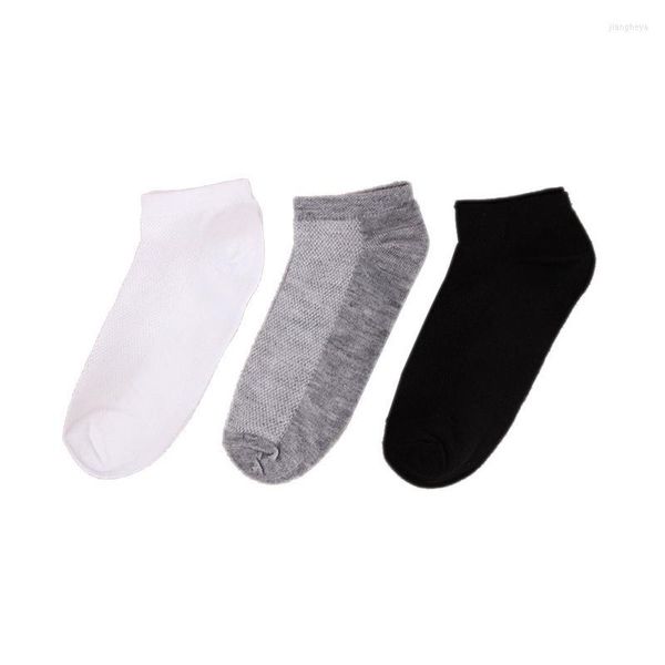 Sportsocken 1 Paar Baumwolle Weiß Schwarz Grau Kurze Socken Mädchen Jungen Weich Fitness Boot Herbst Winter Unisex Mesh Flach