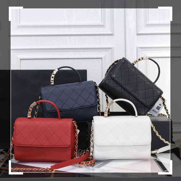 Borse firmate Totes Messenger Top Cc Luxury Brand High Bag Classic Lady Hand Diagonal Leather 20-8-15 Qfgj