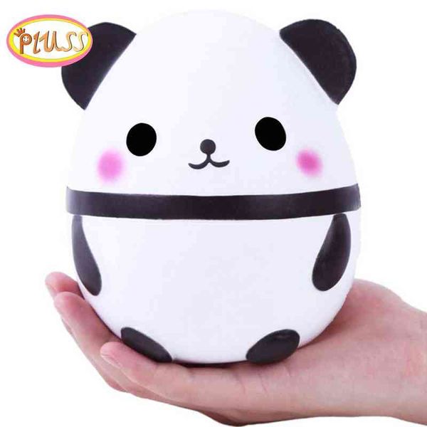 Рождественские принадлежности New Jumbo Kawaii Panda Squishy Slow Rising Creative Animal Doll Soft Squeeze Игрушка -хлеб.