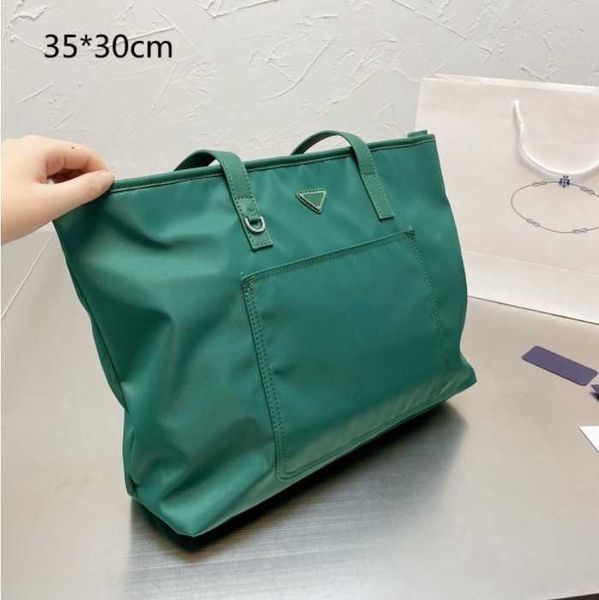 Abendtasche Damen Einkaufstaschen Hochwertige Mode Totes Wasserdichte Handtasche aus recyceltem Nylon Damen Luxus Designer Umhängetasche Große Kapazität