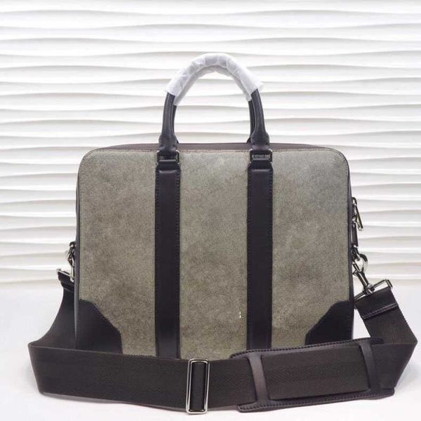 Qualität klassische Echtleder Aktentaschen Mode Geschäftsreise Dokument Outdoor Männer Messenger Bag Handtasche