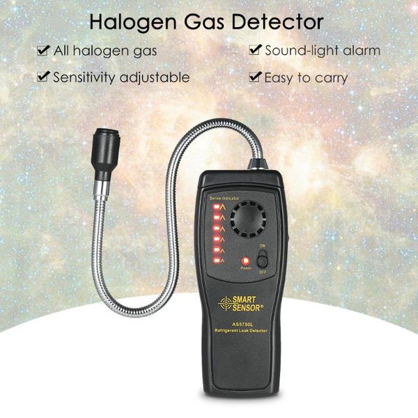 Smart Air Quality Gas Analyzer Detektor CFCS HCFCS HFCS Halogenleckstester