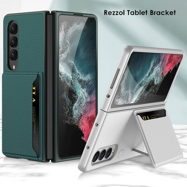 Стоимость кошелька для Samsung Galaxy Z Fold 4 Case Leather Creat Card Слоты с твердым защитным покрытием