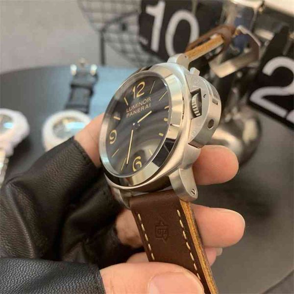 Orologio meccanico da uomo in acciaio inossidabile Real Shot, moda semplice sport l Kl4b