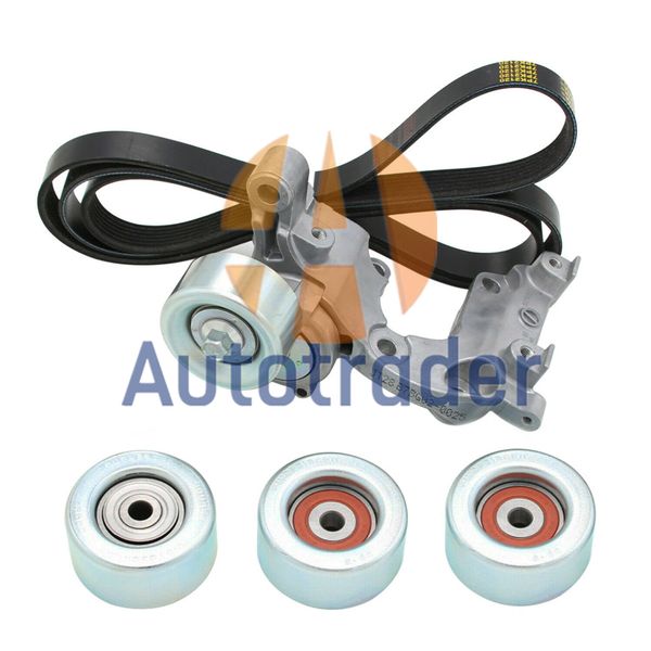 Cordas de reboque Kit de polia de tensionador de correia de acionamento para Toyota 4Runner Tacoma Tundra Hilux 4.0L V6 1GR-FE 16603-0P030 16620-31013 16603-31040