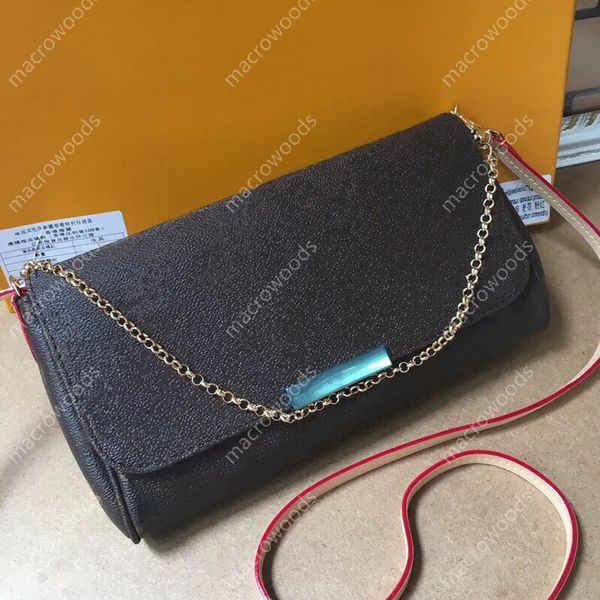 Beyaz Ekose Torbalar Tasarımcı Çanta Deri Kahverengi Çiçek Omuz Torbası Lüks Kadınlar Moda Klasik Kontrol Zinciri Crossbody Favori Çanak Çantalar Sırt Çantası