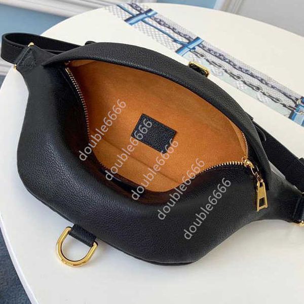 Bumbag Cross Body Waist Bags Bumbags Pack Bum-Prägung Blumen Berühmte Luxus-Designertaschen aus weichem Leder