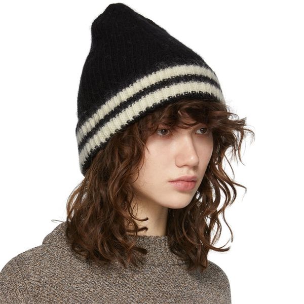 BeanieSkull Caps Mode Beanie Mütze Warm halten Winter für Damen Herren Jungen Mädchen Gestreifte Strickmütze Einfarbig Unisex Herbst Erwachsene Cover Head Cap 220916