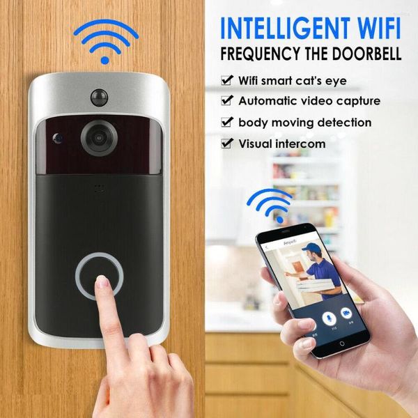 Altro hardware per porte Smart Home Video Campanello Wifi Telecamera Chiamata wireless Citofono Video-Eye 1080P HD Campanello di sicurezza