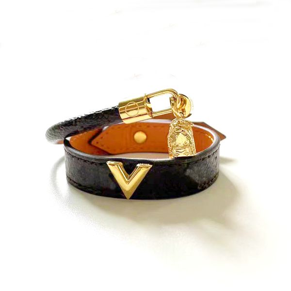 Дизайнерские ювелирные украшения серебряные черные кожаные браслеты мужчины очарование браслет для женщин широкий рука ремешок коричневый цветок