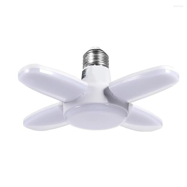 Lampadina Fan Blade Timing Lamp AC85-265V 28W 360 ° Luce industriale a led pieghevole per garage a soffitto domestico