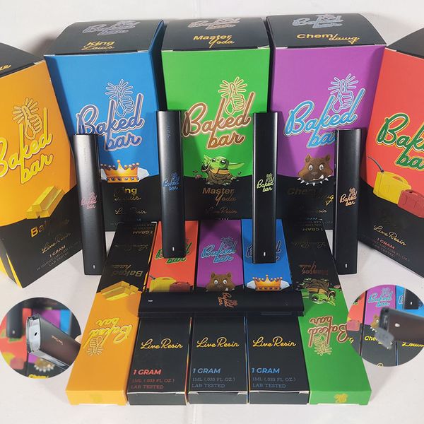 Caneta vape descartável vazia de barra preta assada vapes recarregável 1ml pods vaporizador pod bateria e cigarro 1ml kit inicial cartuchos descartáveis cartuchos