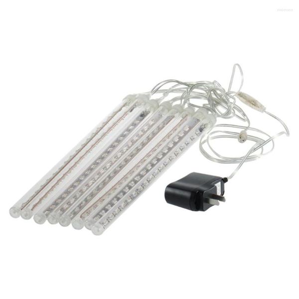 Strings 8P 30 cm Mini-LED-Meteorschauer-Lichterkette 144 tragbare Außenbeleuchtung