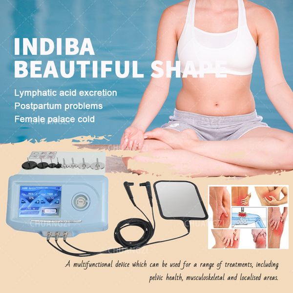 Itens de beleza Novo produto Fisioterapia Máquina de modelagem de diatermia RET CET Equipamento de beleza de elevação corporal