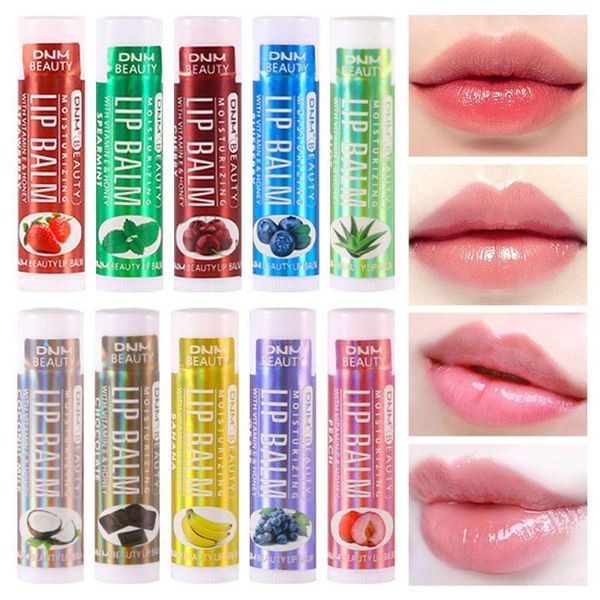 Lip Gloss 18Colors Extrato de planta natural hidratante Base hidratante Maquiagem Anti-Cracking Cuidado Petróleo Jelly