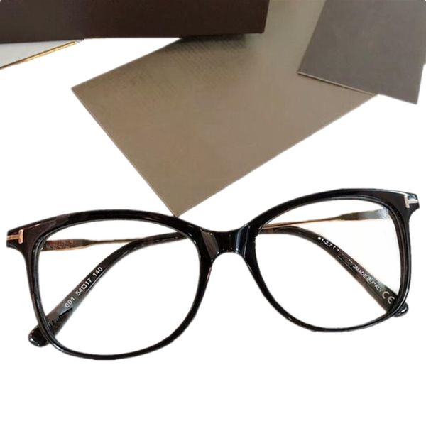 NewArival F5510 Butterfly Frame Moda Mulher Plank Metal Leg Glasses 54-17-140 Plank de tábuas de tábua de Itália.