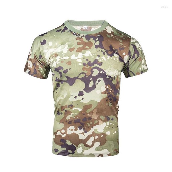 Herren T-Shirts Hip-Hop-Shirt Männer Frauen 3D-Camouflage-gedrucktes übergroßes T-Shirt Harajuku-Stil Sommer Kurzarm Plus Size Tops Ropa Hombre