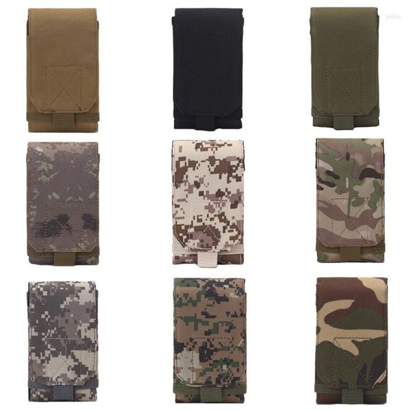 Sacos ao ar livre portátil Moll bolsa para celular cinto bolsa pendurada suporte para telefone exército multiuso mini