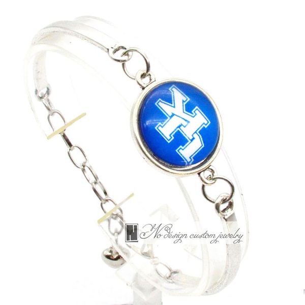 2017 Braccialette di moda Kentucky Wildcats NACC University Team Sport Charms Bracciale per donne Fan Jewelry SP020247T