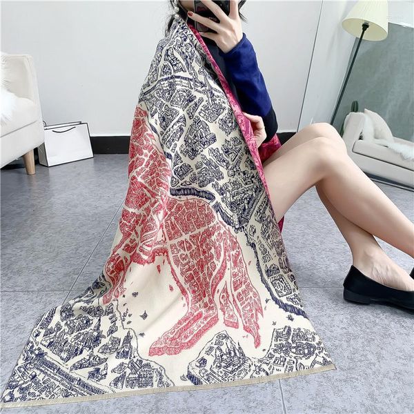 Cobertores 2022 Twill Women Cashmere Design Imprimir manta Lady Fouard Hijab Bandchief Bandana Bandana Shawl Pashmina