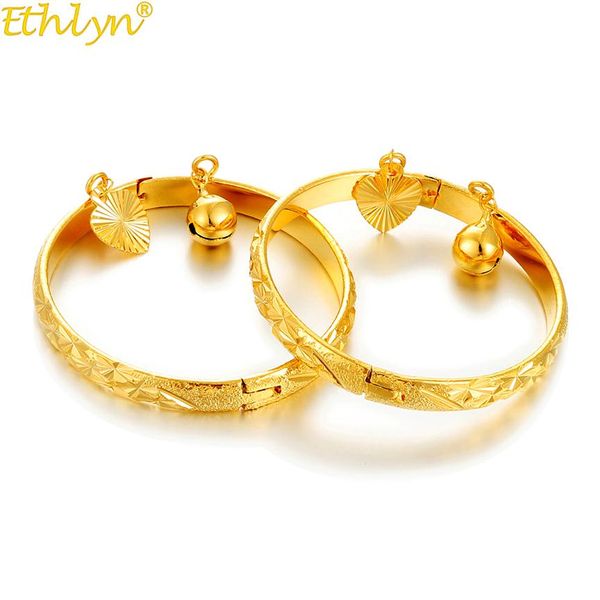 ETHYN 2PCS LOT GOLD COLOR