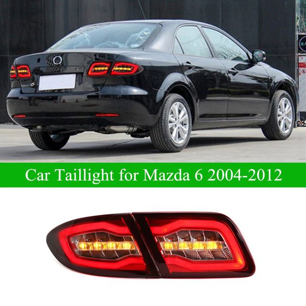 Luz traseira de freio traseiro do carro para o carro Reverso para Mazda 6 LED Assembléia traseira de LED 2004-2012 ATENZA LED LED DINHIA