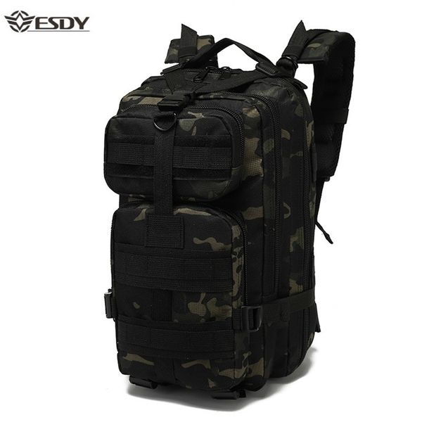 Sacos ao ar livre Mochila Tática Exército Saco Ao Ar Livre 1000D Nylon Esportes Camping Caminhadas Pesca Caça Escalada Ciclismo Ao Ar Livre Mochila 28L 220919