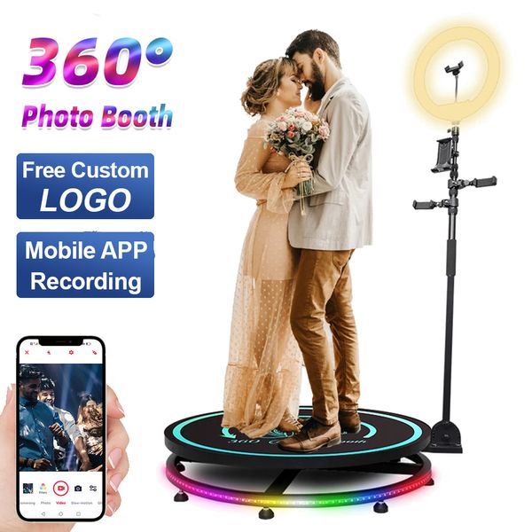 360 Photobooth Slow Motion Wedding Partys Machine 360 ​​Видео стенд автоматические вечеринки спин камеры фон для продажи