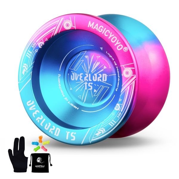 Yoyo MAGICYOYO T5 Non reattivo Lega di alluminio Metallo Bonus professionale 5 corde YoYo Bag Glove 220919