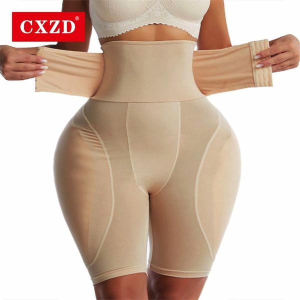 Shapers Womens CXZD Mulheres pós -parto modelador de roupas íntimas altas cintura de calça acolchoada coxa coxa fina