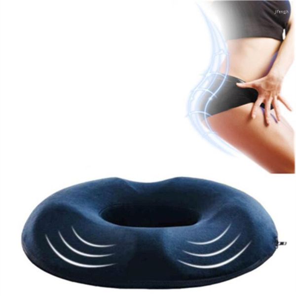 Cuscino Comfort Ciambella Sedile Divano Emorroidi Memory Foam Anti Massaggio Coccige Ufficio Auto