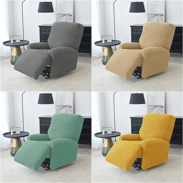 Capas de cadeira Design dividido Capas de reclinável Relax Relax All-Inclusage Mussage Lounger Single Sofá Slipcovers Slipcovers para Capas de Polchair da Sala de Livro 220919