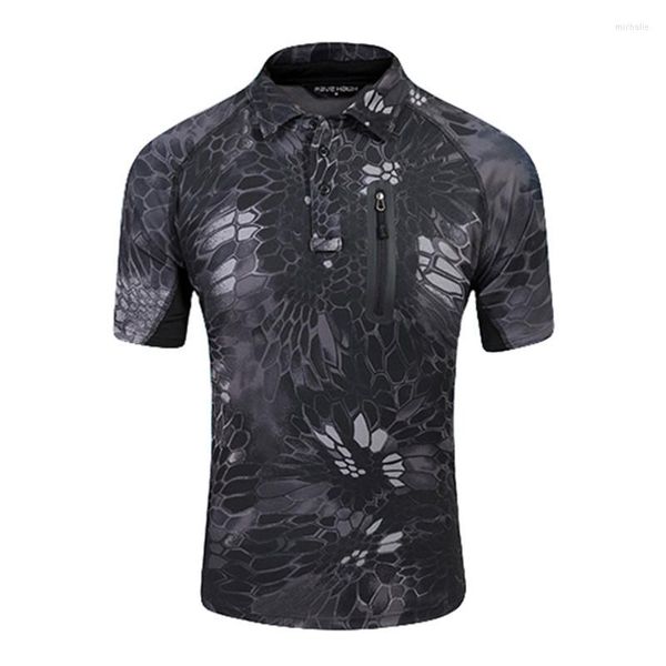 Polos masculinos portão de verão de verão MARCA TATOTAL CHURTA CHURA COOLMAX TABELO BRIPLECIAL Tacs de secagem rápida camisetas masculinas Tops