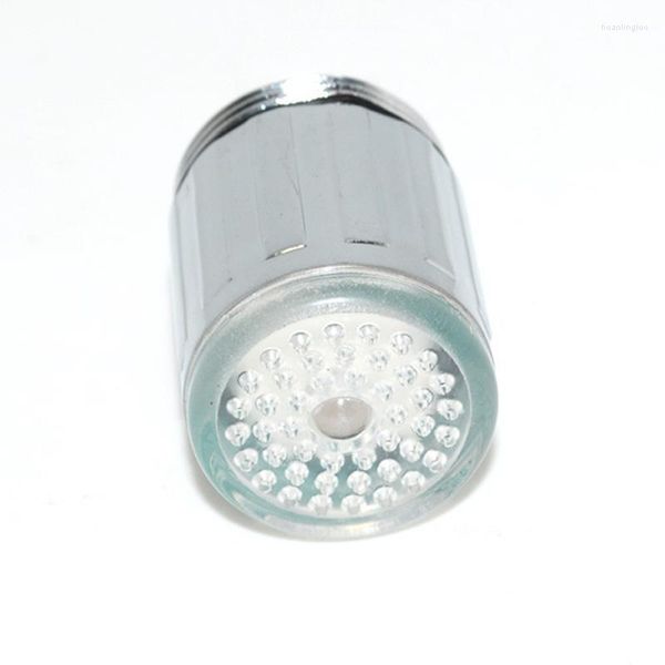 Mutfak muslukları LED ışık musluğu plastik su duş püskürtme kafa banyo aksesuarları AI88