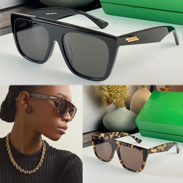 Негабаритные квадратные женщины солнцезащитные очки Super Men 1060 Luxury Brd