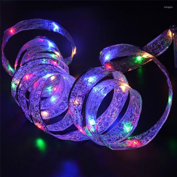 Strings Outdoor LED String Lights Lights Holiday Lighting Ribbon Janela Lâmpada Decoração de festa da festa #3D03