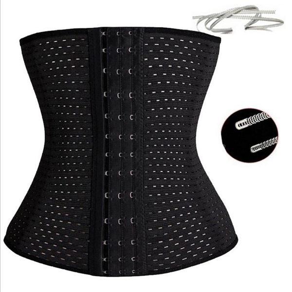 Womens Shapers COLORIENTED Women Waist Cinchers Ladies Corset Shaper Band Body Building Fibbia anteriore Tre petto Dropship Support 220919