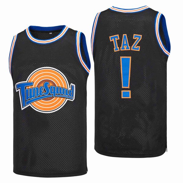 Space Jam Movie Tune Squad Basketball Jersey Shirt Taz Lola Bugs Bunny Michael Shady Will Smith The Fresh Prince of Bel Air Academy Allen Iverson Georgetown Hoyas 3324