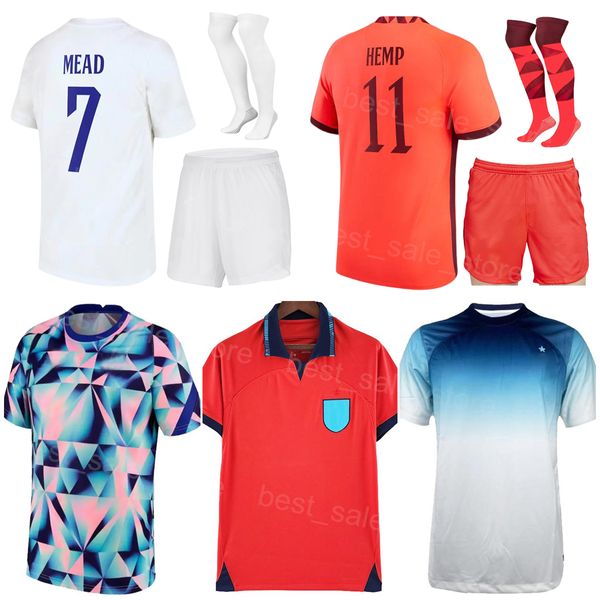 Herren Jugend KANE Fußballtrikots 2022 Katar Weltmeisterschaft MOUNT FODEN RICE STERLING HENDERSON RASHFORD SANCHO MAGUIRE BELLINGHAM Fußballtrikot-Set Nationalmannschaft YingGuo