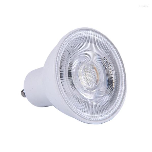 Освещение DIMMABLE GU10 COB LED SPOTLIGHT 6W MR16 Лампочки Light 220 В белая лампа вниз.