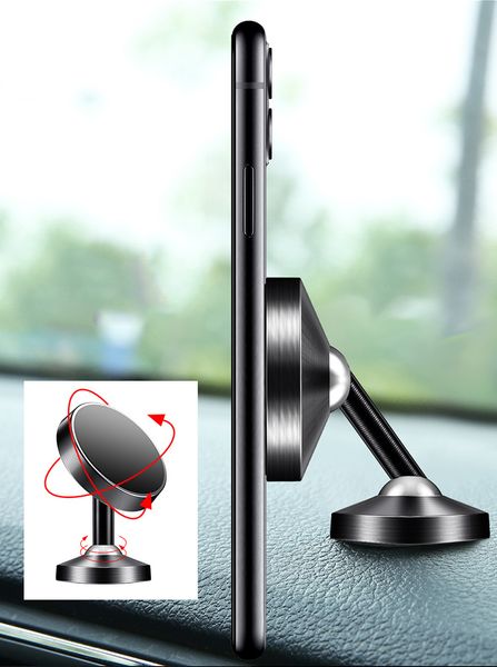 Holder de telefone celular de carro 360 Rotativo Center Console Painel