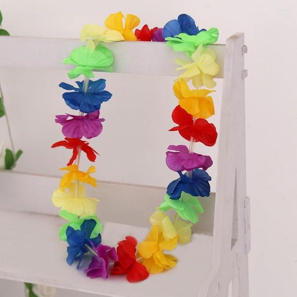 Strings ZZ0010 4LED LAMPER LUMININAL FLOR Decoration String Hula Dance With Garland Light Floral Head Band Simple Sweet Romantic etc.