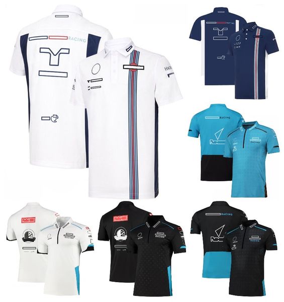 T-shirt Formula 1 T-shirt F1 della nuova stagione Polo Driver Bavero Maglia da corsa Fan di sport motoristici Uomo Manica corta casual traspirante