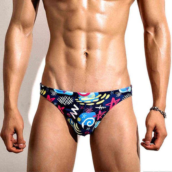 Costumi da bagno maschile sexy per i brief di nuoto maschile giovane uomo costume da bagno gay bikini costume da bagno 2021 pantaloncini da spiaggia calda desmiit j220913