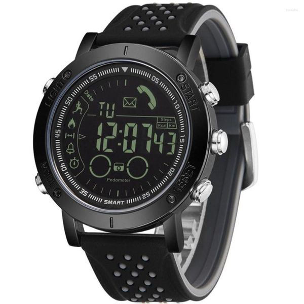 Relógios de pulso ohsen mass cronógrafo sport Sport Male Stop Stop Army Military Watch Men Multifunction impermeável Led Digital para homem