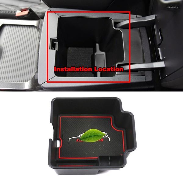 Organizador de carros para Haval H6 2022-2022 Central Console Armrest Recaign Storage Box Refit Titular Bandejando arrumando arrumação