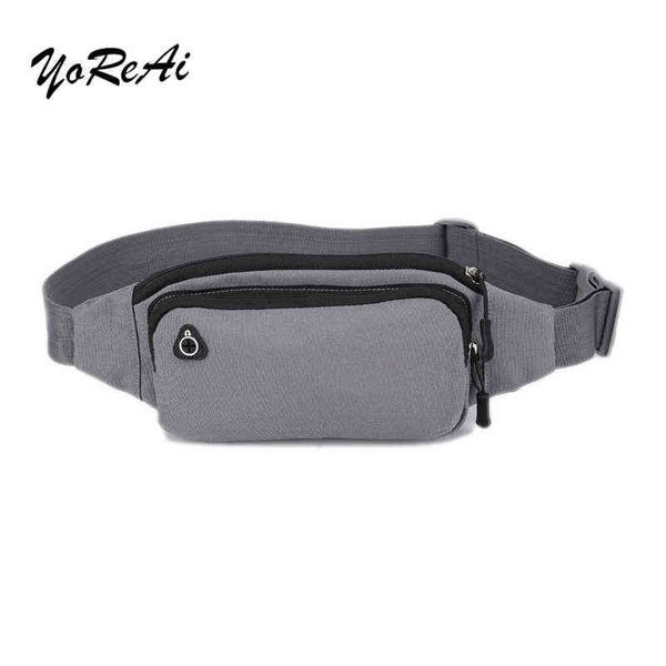 Yorai Solid Bags Belt Belt Business Camouflage Pacote Pacote Anti -Roubo Homens portáteis Mulheres com Enchone Hole J220705