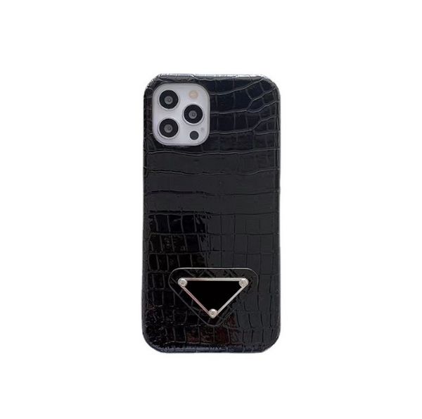 Custodia rigida per telefono di moda di design Custodia rigida per PC per triangolo invertito 14promax 13 Mini Pro Max X XR Xs 7 8 plus 11 nuovo iPhone 12 12Pro più recente